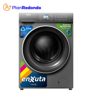 Lavasecarropas Enxuta LSENX161280S 12 kg inverter 1400 RPM