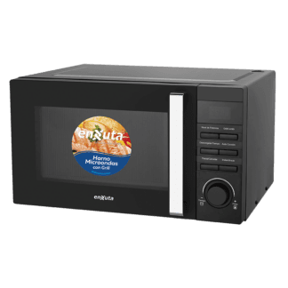 Microondas 23 Litros Digital Negro con Grill - Enxuta