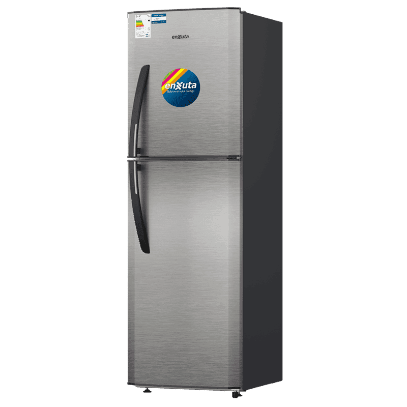 Refrigerador frío húmedo Enxuta RENX24302FHS 301 L doble zona