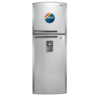 Refrigerador no frost Enxuta RENX24400DI 390 L con dispensador inox