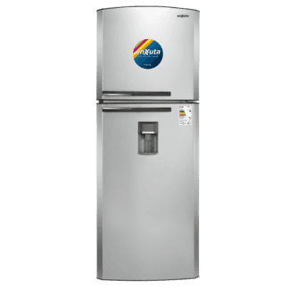 Refrigerador no frost Enxuta RENX24400DI 390 L con dispensador inox