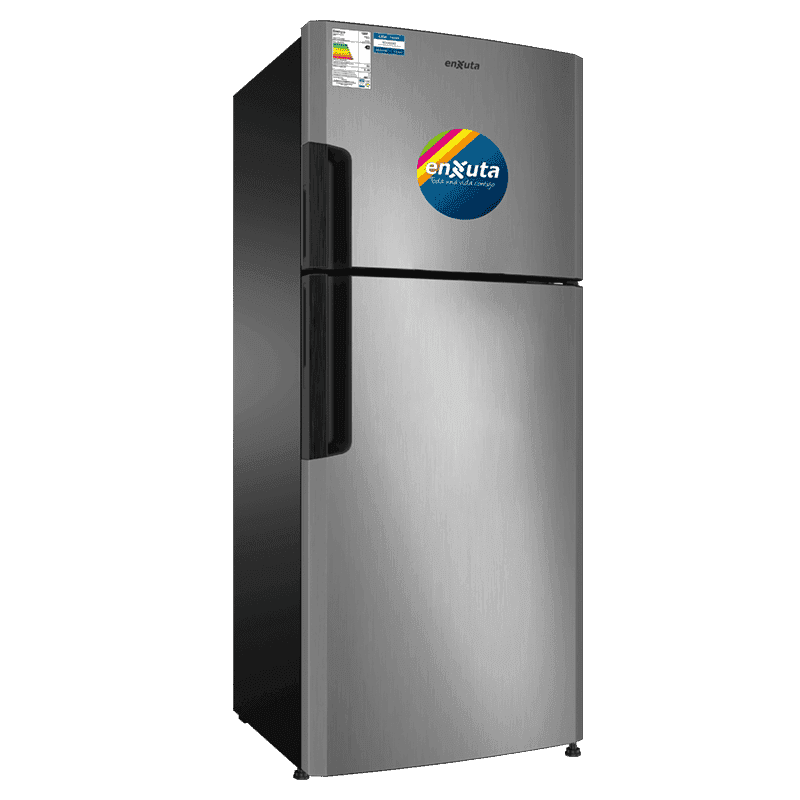 Refrigerador no frost Enxuta RENX24415I 390 L inox con freezer 103 L