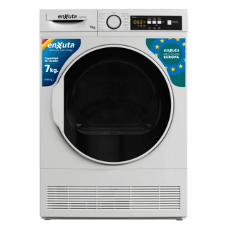 Secarropa Carga Fontal Blanco Por Condensación de 7 kg - Enxuta