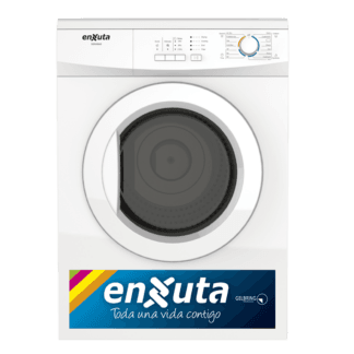 Secarropa Carga Fontal Blanco por Ventilación de Aire de 6 Kg - Enxuta