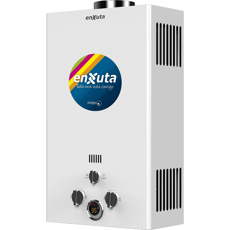 Calentador a gas Enxuta TENX10G 10 L/min tiro natural encendido a pilas
