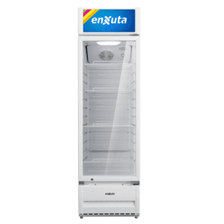 Vitrina refrigerada Enxuta VENX9310 309 L cenefa LED puerta vidrio templado