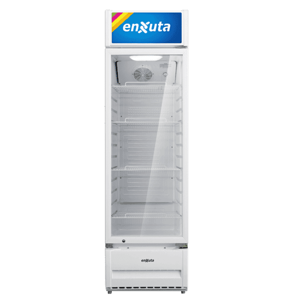 Vitrina refrigerada Enxuta VENX9310 309 L cenefa LED puerta vidrio templado