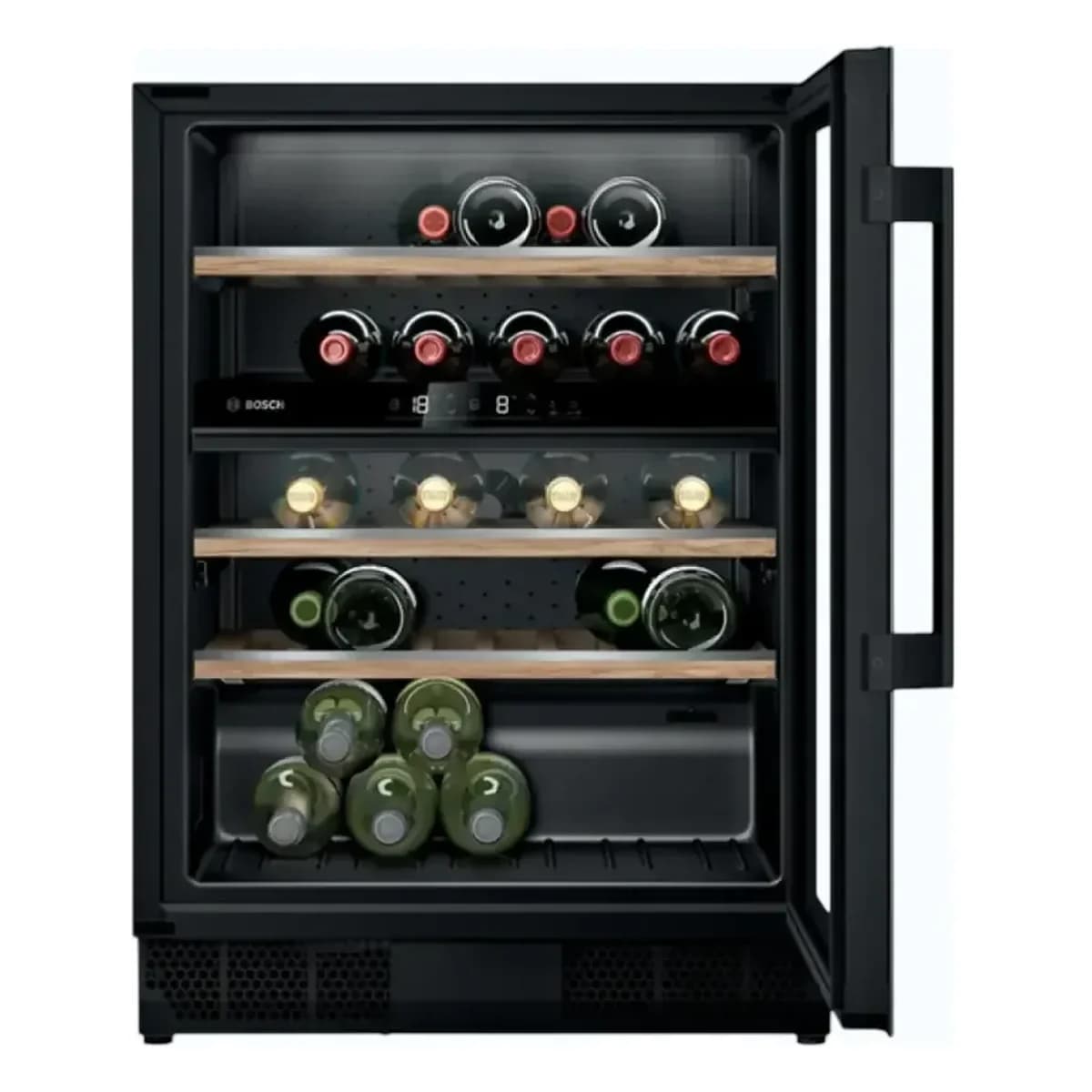 Vinoteca 44 botellas vertical Bosch KUW21AHG0, vista frontal