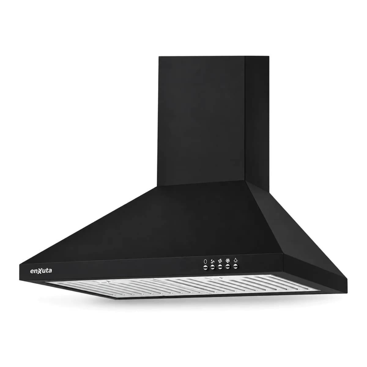 Campana extractora 60 cm 750 m3/h Enxuta CNENX116, vista frontal