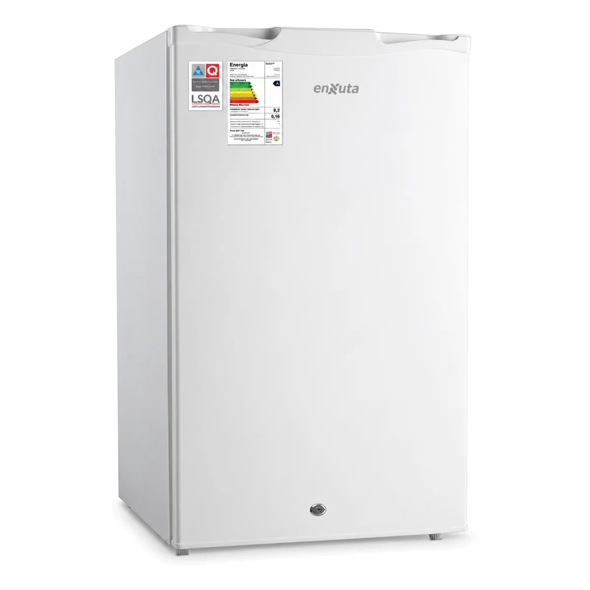 Frigobar 85 L frío húmedo Enxuta RENX110FHW-A, vista frontal