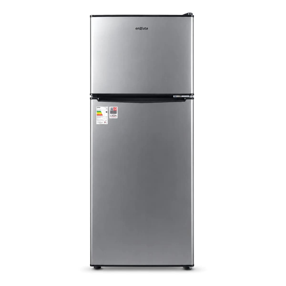 Refrigerador frío húmedo 129 litros con freezer Enxuta RENX8140FHS, vista frontal