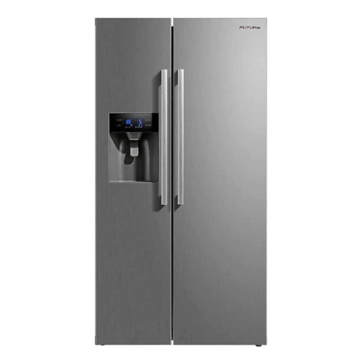 Refrigerador side by side 489 litros acero inox Futura FUT-510SBS, vista frontal