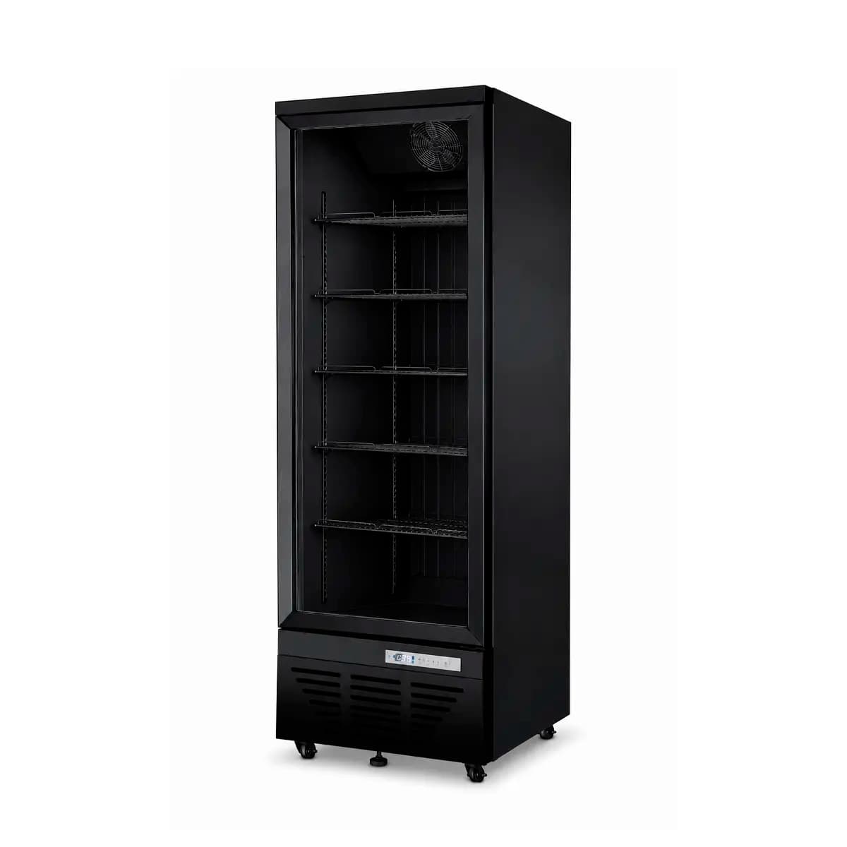Freezer vertical 1 puerta 420 litros puerta vidrio antiempañe | Moxcold SD-T400