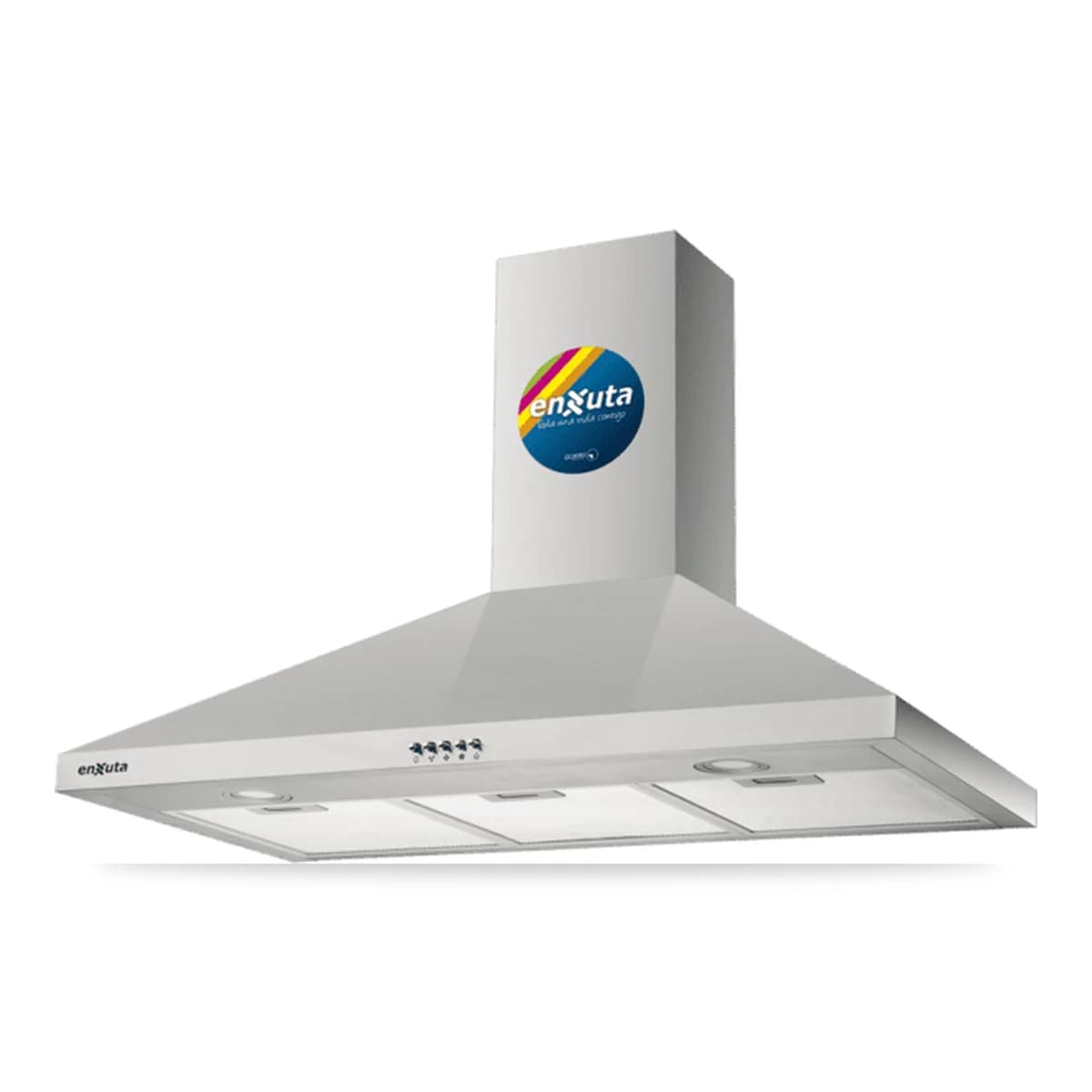 Campana 90 cm de Acero Inoxidable con extracción de Enxuta CSSENX119, vista frontal