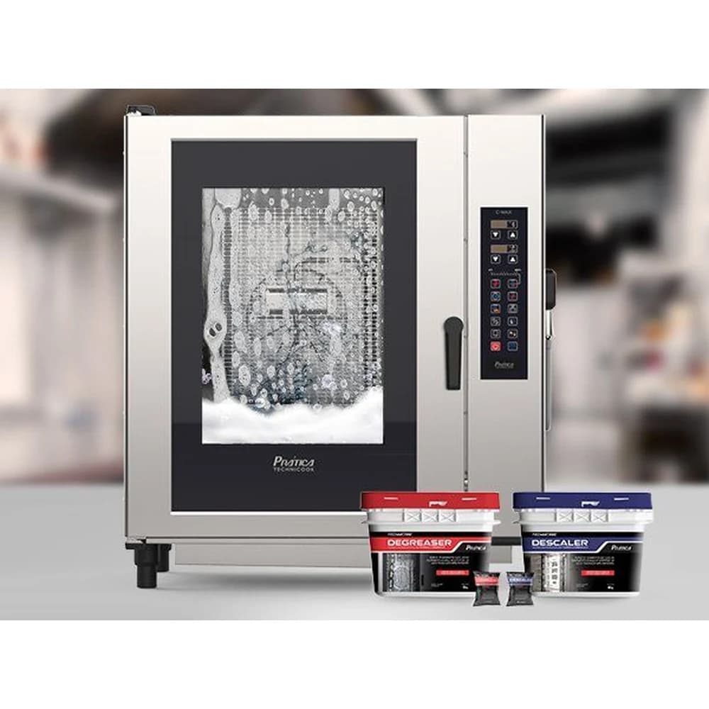 Horno combinado a gas 11 GN 1/1 con Steam Power | Prática CG-MAX11