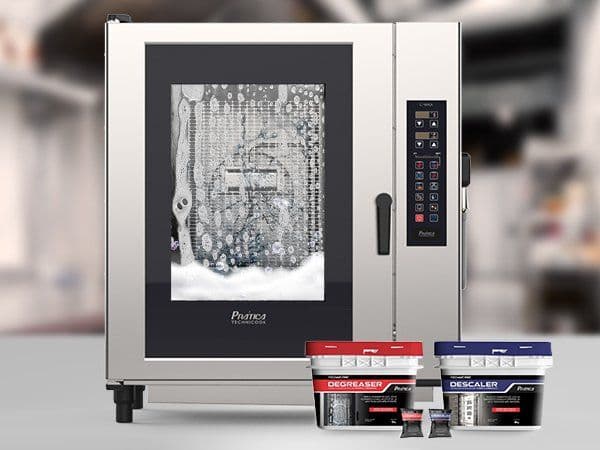 Horno combinado a gas 11 GN 1/1 con Steam Power | Prática CG-MAX11