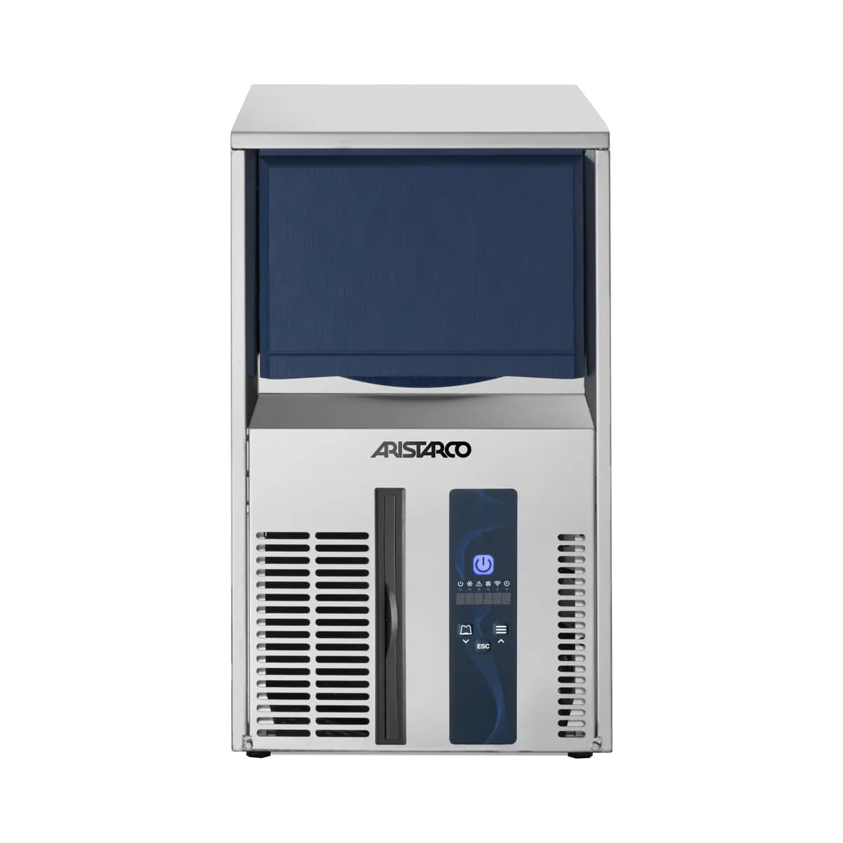 Fabricadora de hielo Aristarco CP 25.6, vista frontal