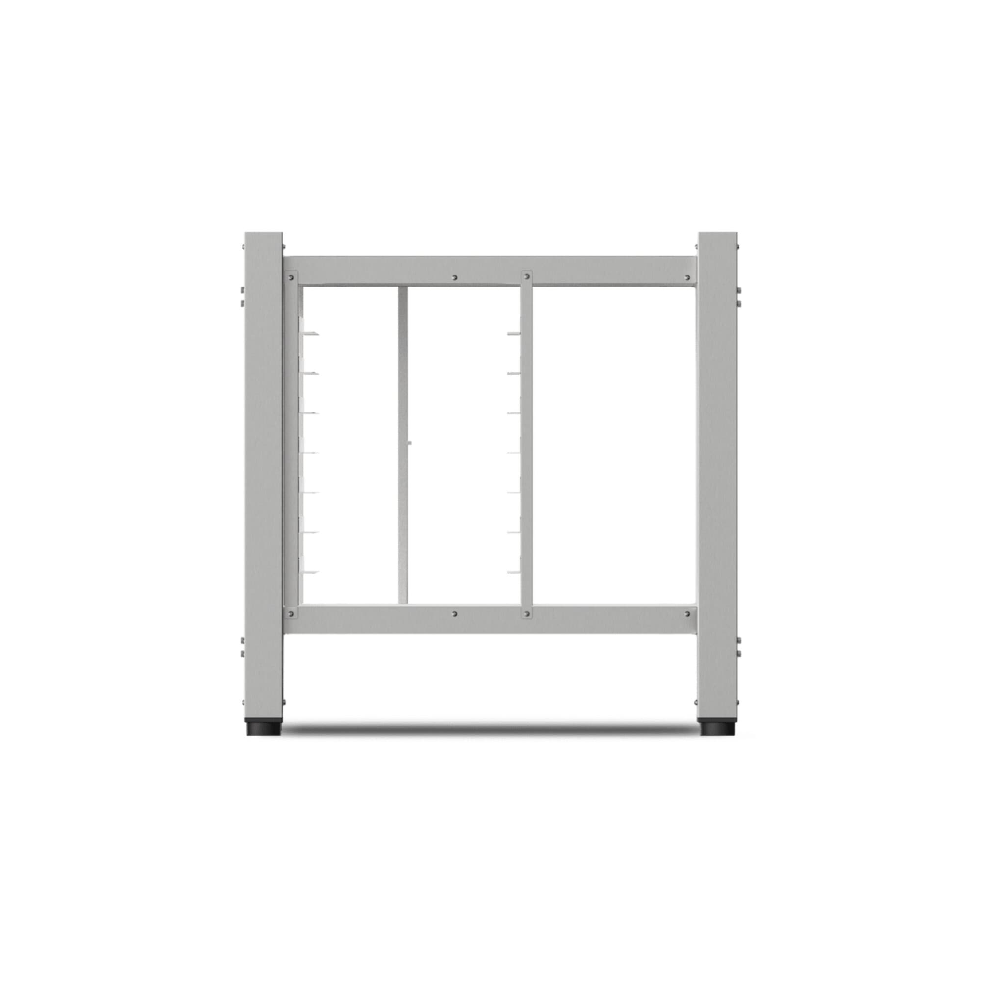Base de acero con gavillar para horno Unox CHEFTOP 7 bandejas GN 1/1
