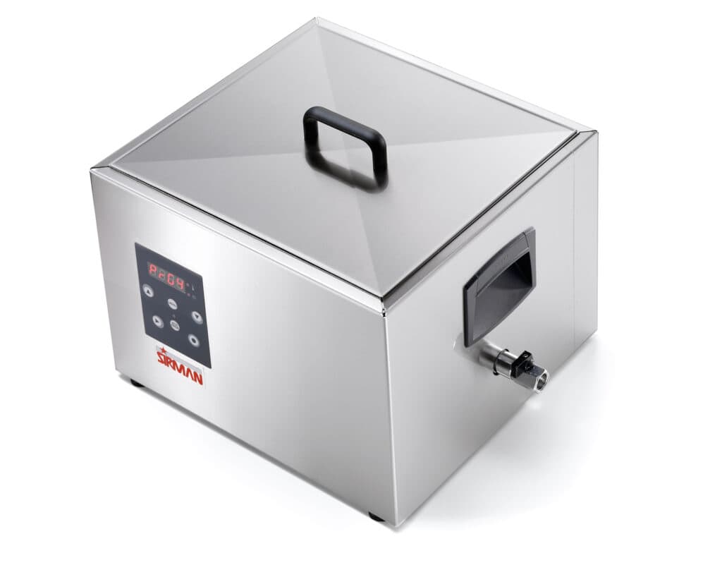 Baño maría cocedor sous vide Sirman Softcooker XP S 2/3 GN en acero inoxidable