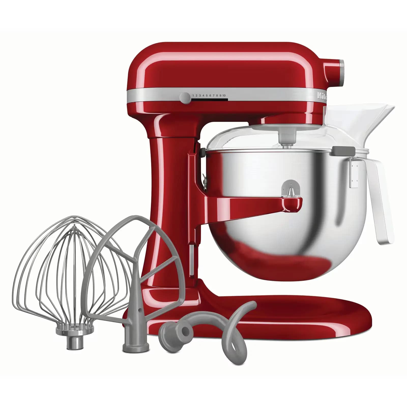 Batidora Planetaria Bowl-Lift 6,6 L | KitchenAid Heavy Duty Roja