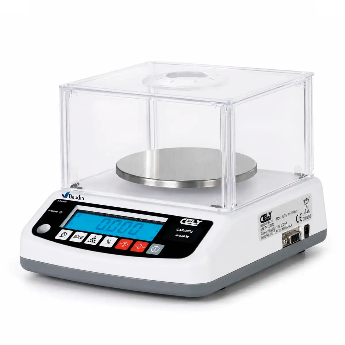 Balanza de Precisión 300g Cely PB60