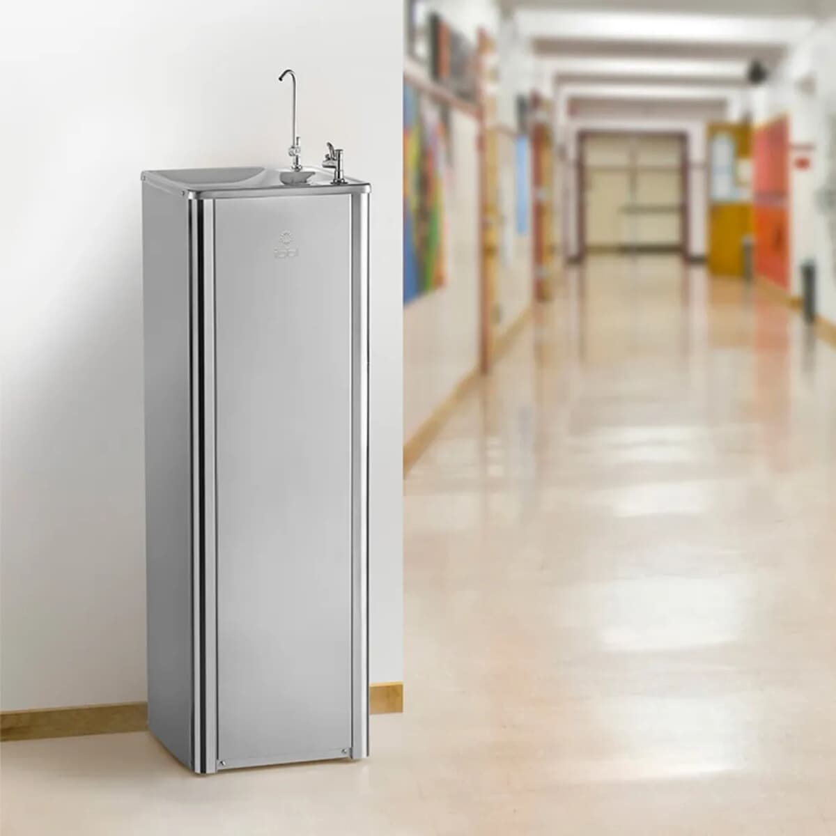 Bebedero mural de acero inoxidable 2 L/h | IBBL Puripress-40