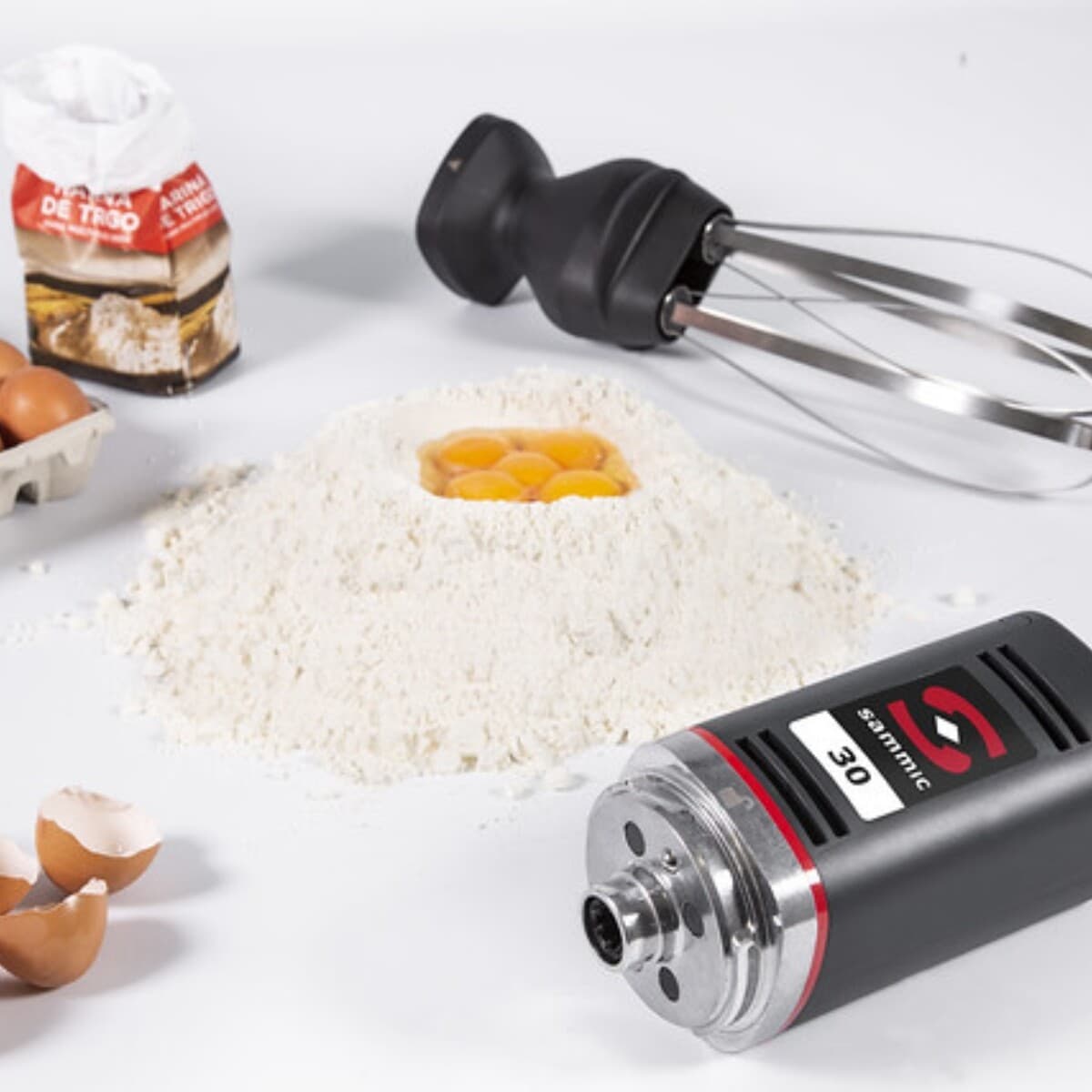 Mixer triturador profesional brazo 42 cm hasta 60 L | Sammic XM-33