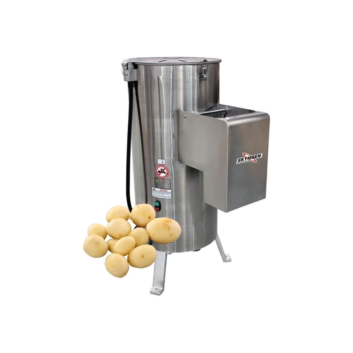 Peladora de papas heavy duty 25 kg | Skymsen DB-25HD