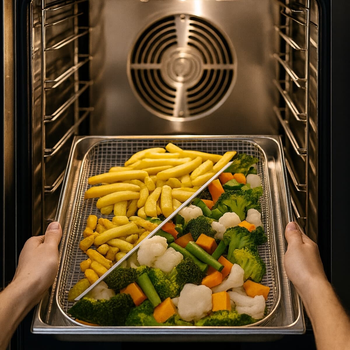 Bandeja perforada GN 1/1 para vapor y fritos | Unox GRP815