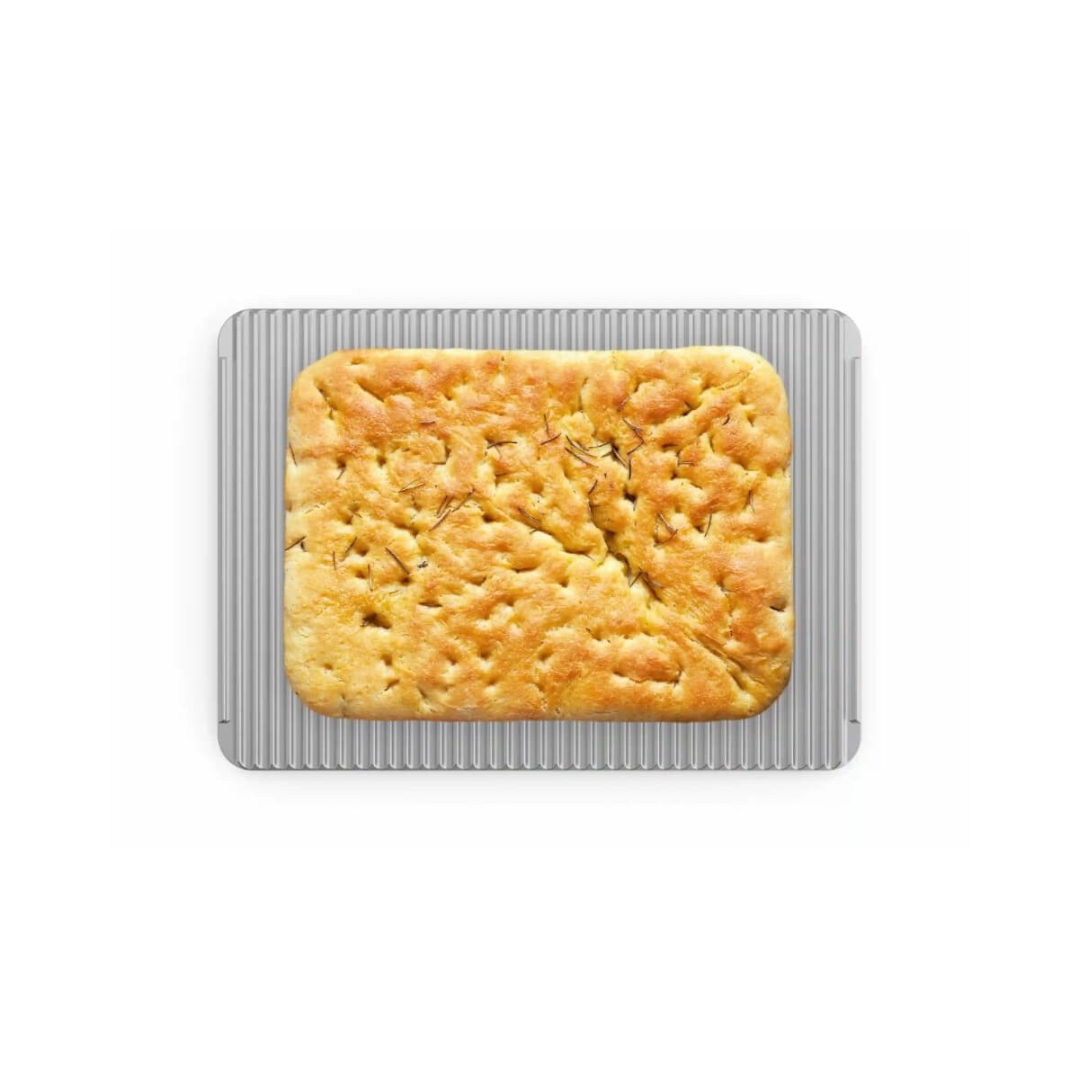 Plancha de aluminio doble cara lisa y acanalada 46 x 33 cm | Unox TG335