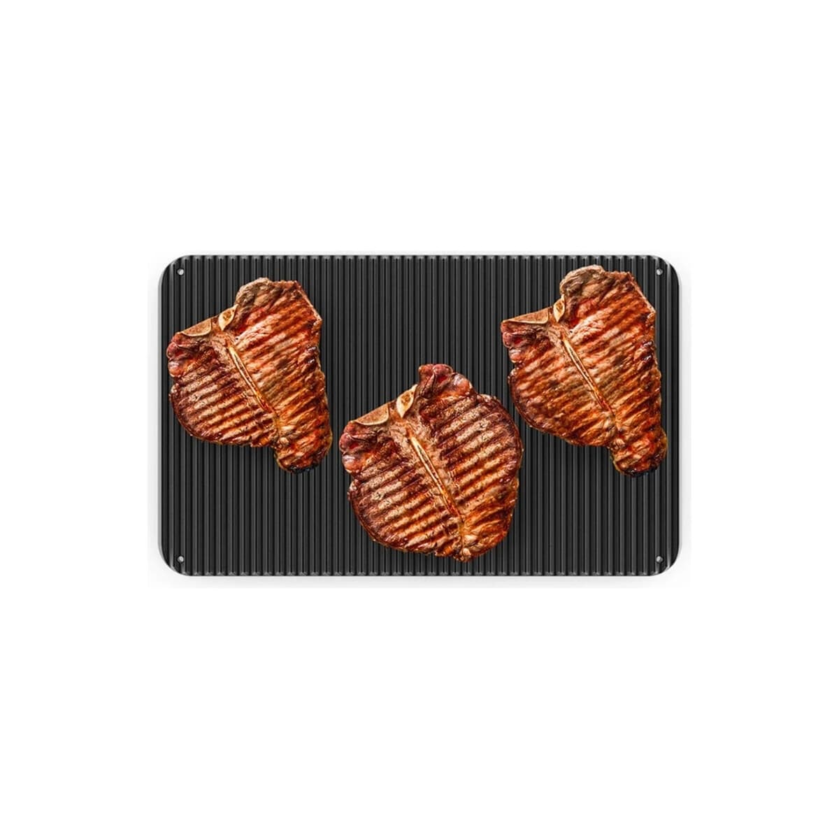 Plancha lisa y ranurada de aluminio antiadherente GN 1/1 | Unox TG870