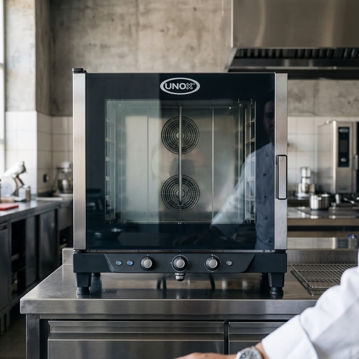 Horno de convección con humedad 6 bandejas 60x40 | Unox XB693