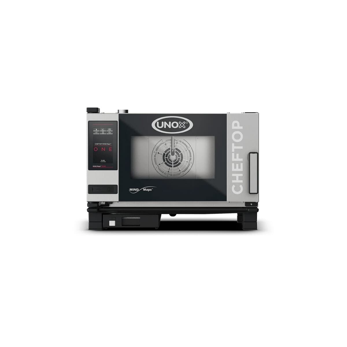 Horno combinado eléctrico 3 bandejas GN 1/1 | Unox XEVC-0311-E1RM