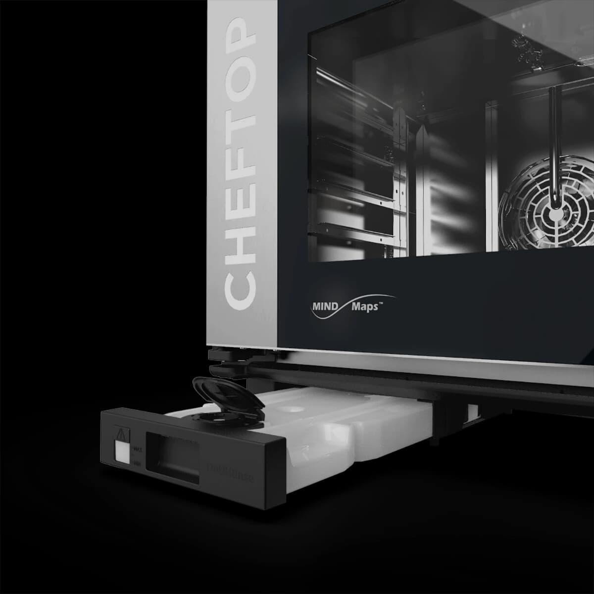 Horno combinado eléctrico 3 bandejas GN 1/1 | Unox XEVC-0311-E1RM