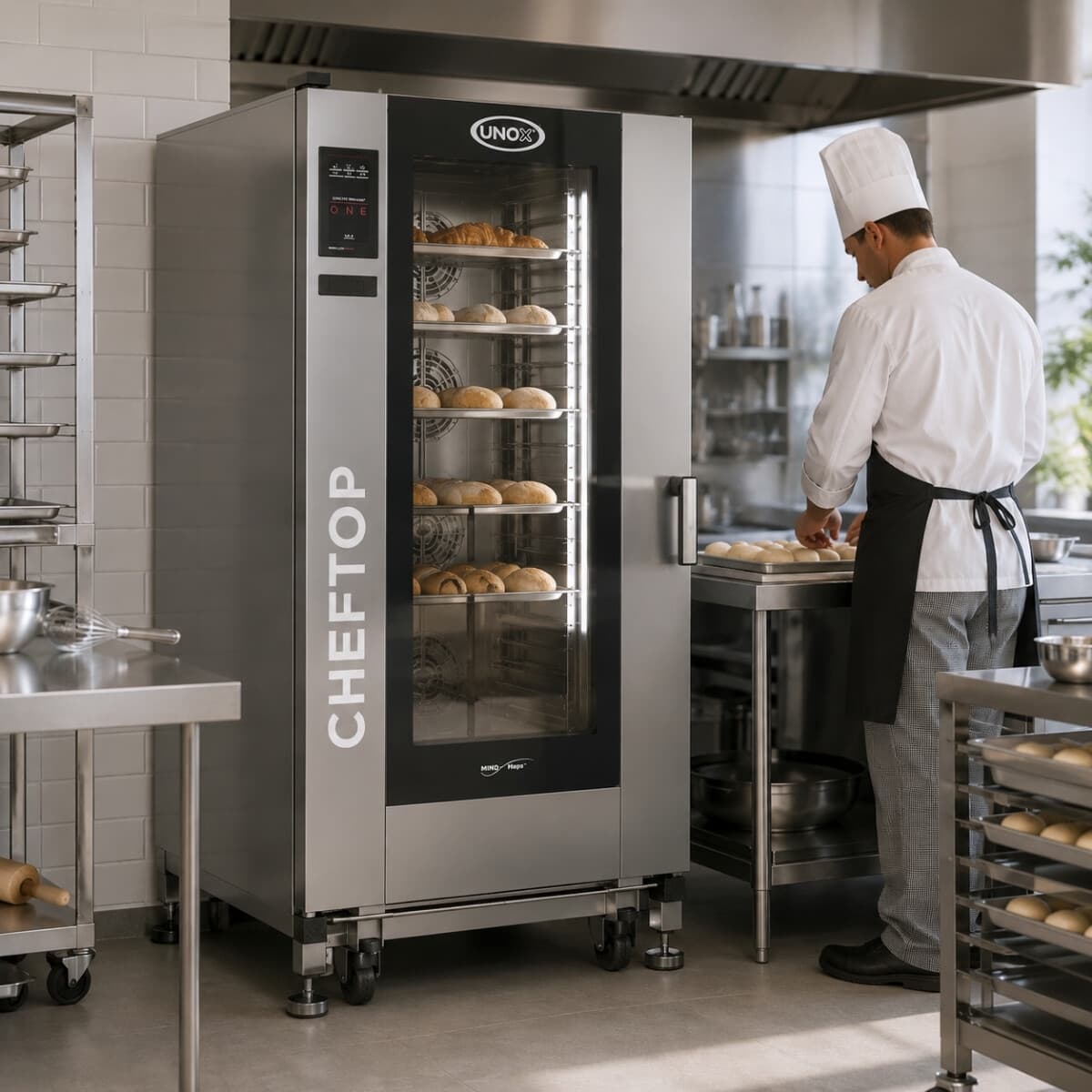 Horno combinado eléctrico 20 bandejas GN 1/1 | Unox XEVL-2011-E1RS