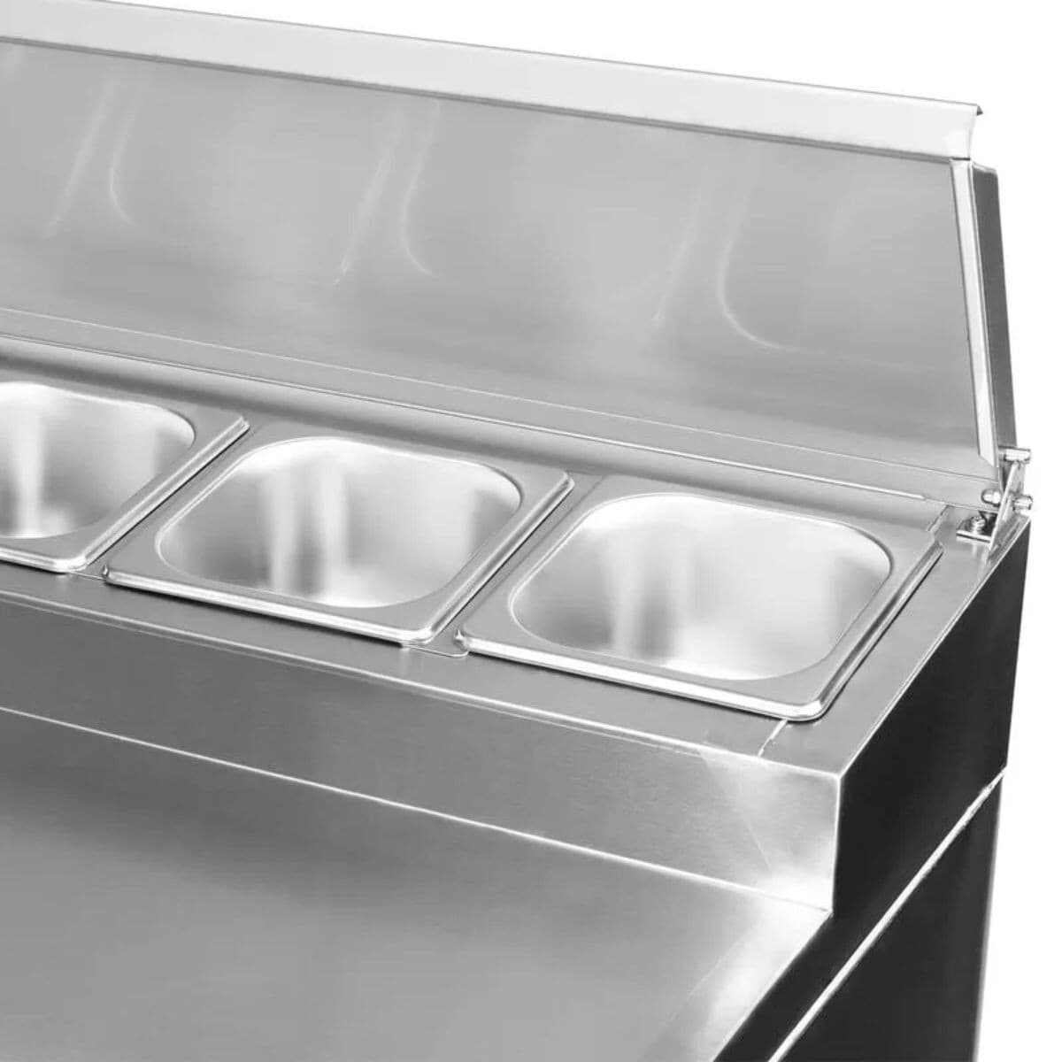 Heladera bajo mesada con topinera 240 lts 2 puertas | Ventus VMRSL-370