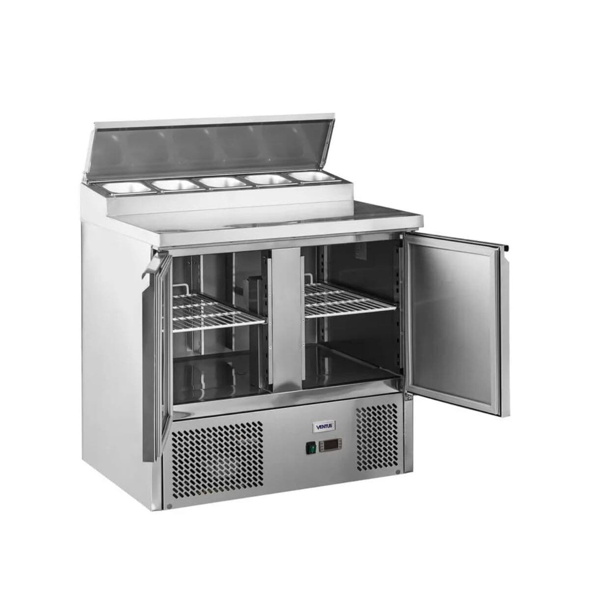 Heladera bajo mesada con topinera 240 lts 2 puertas | Ventus VMRSL-370