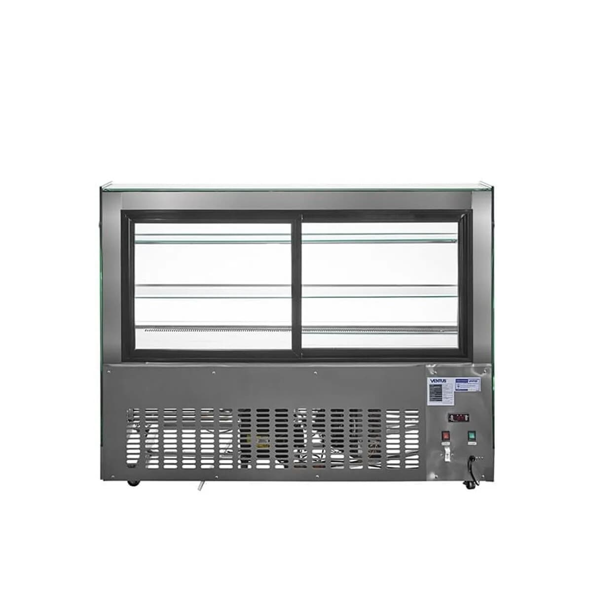 Vitrina refrigerada curva 520 litros 1,5 m | Ventus VP-1500E