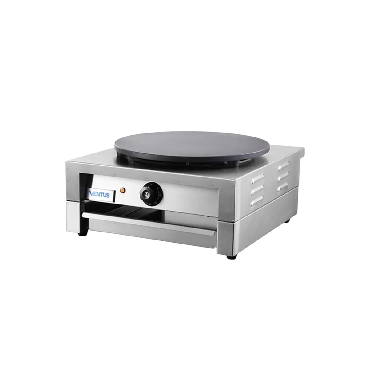 Crepera eléctrica disco 40 cm inoxidable | Ventus VCE-1