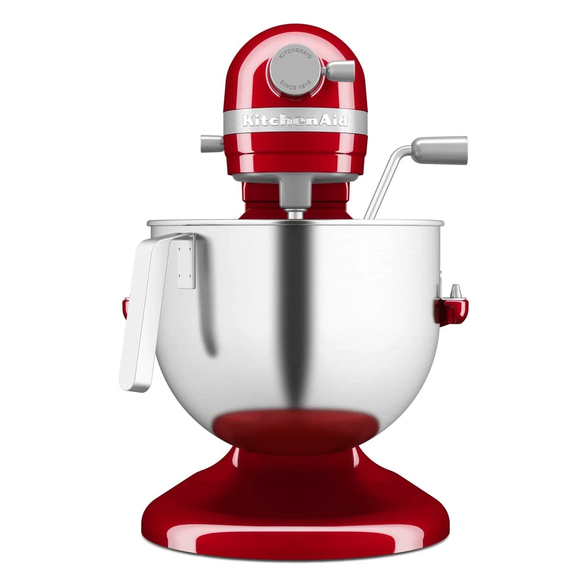 Batidora Planetaria Bowl-Lift 6,6 L KitchenAid Heavy Duty Roja, vista frontal