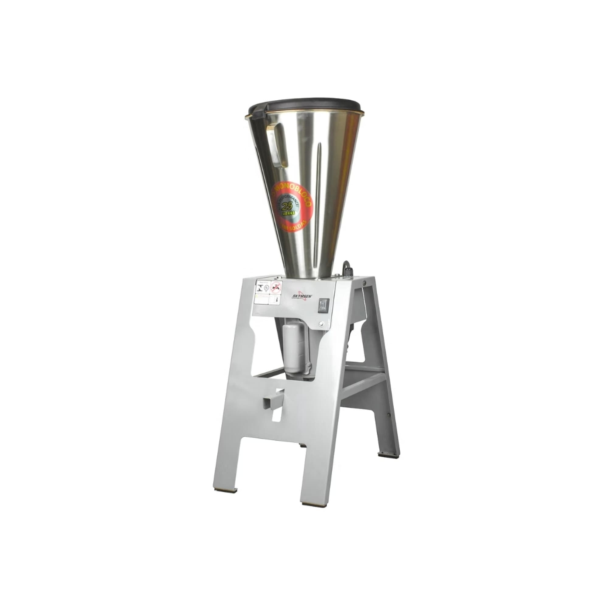Licuadora basculante Skymsen LAR25 de acero inoxidable de 25 litros