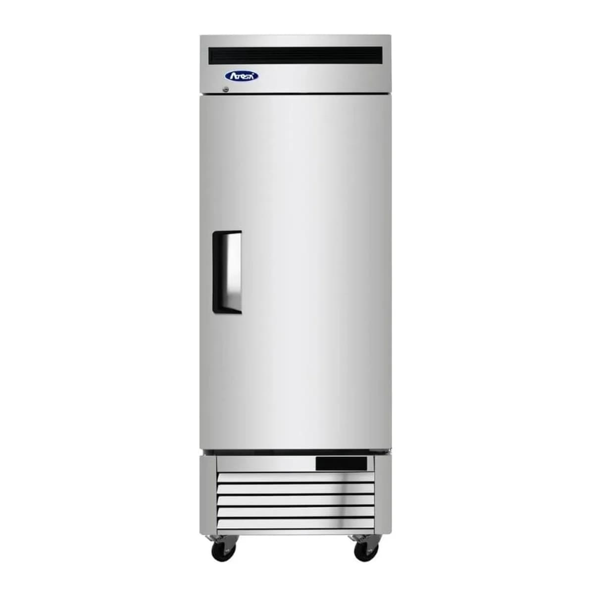 Freezer vertical 1 puerta 541 litros inox Ventus MBF8501-F27, vista frontal