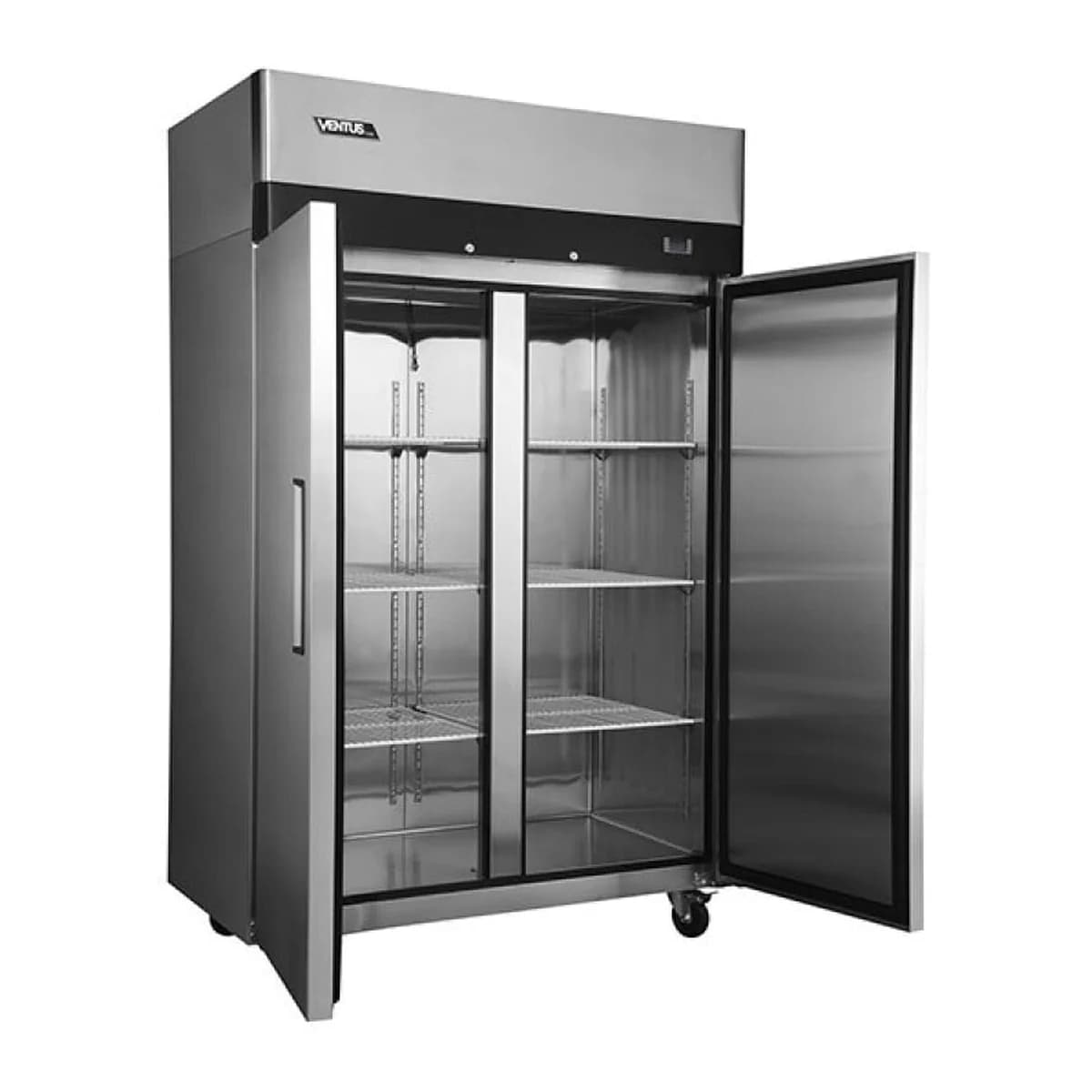 Freezer vertical dual 815 litros netos 2 puertas Ventus VFREEZ-1000BEN, vista frontal