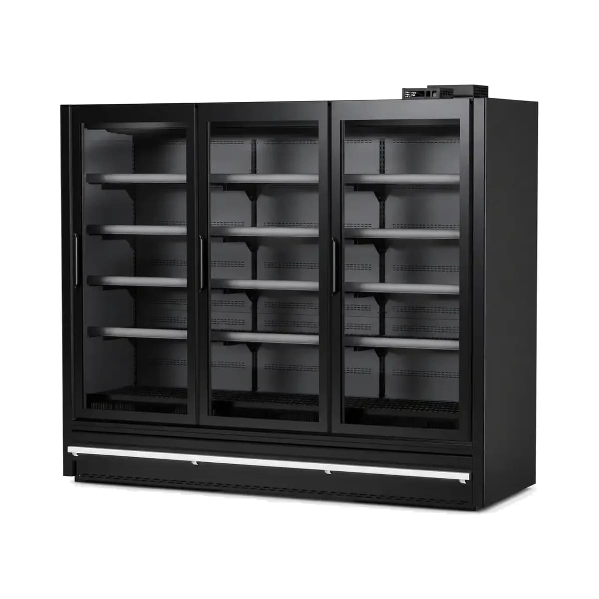 Visicooler Sanao BZ-YKQ2519-01, 3 puertas, vista frontal