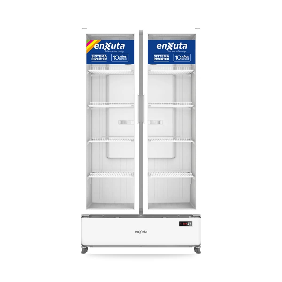 Visicooler Enxuta VENXI9630, 2 puertas, vista frontal