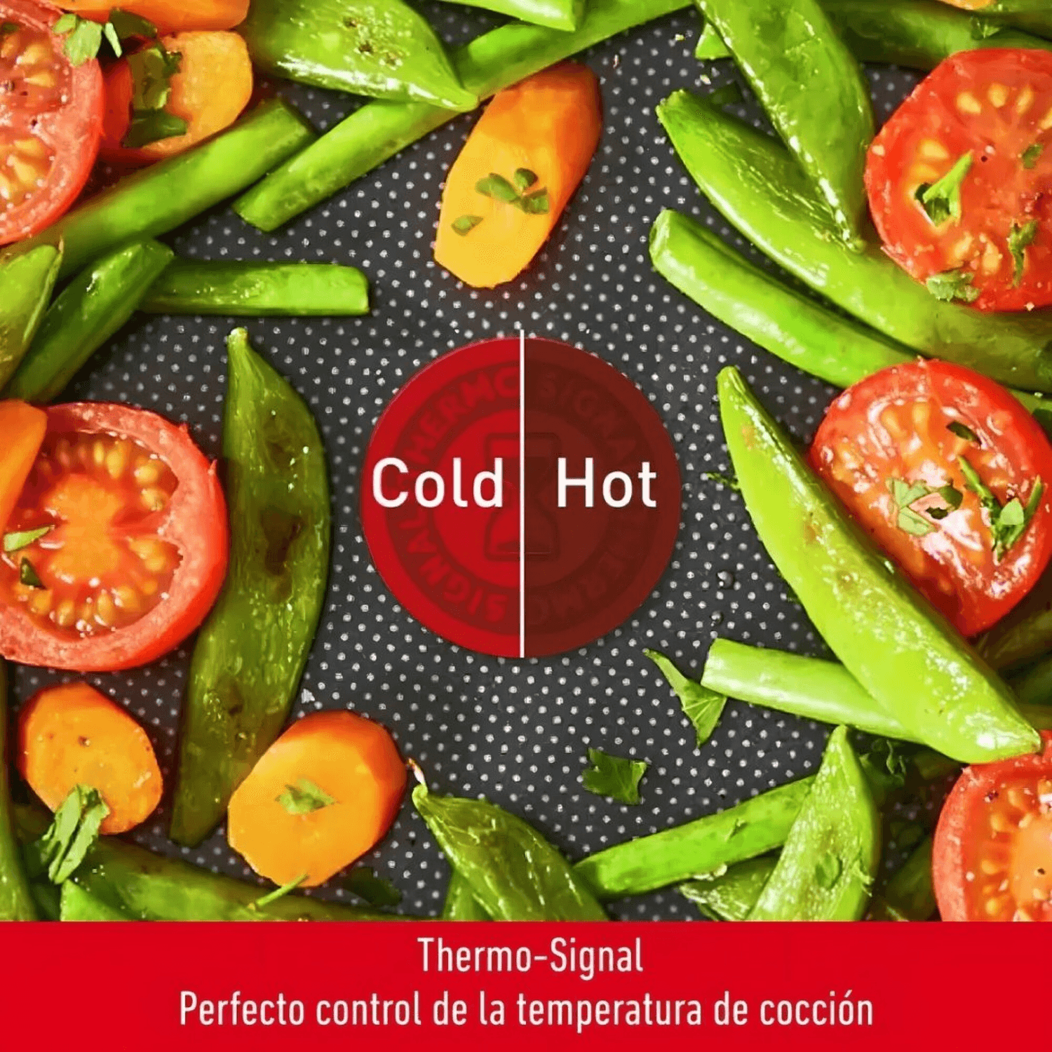 Indicador de temperatura Thermo-Signal de la sartén Tefal Vital