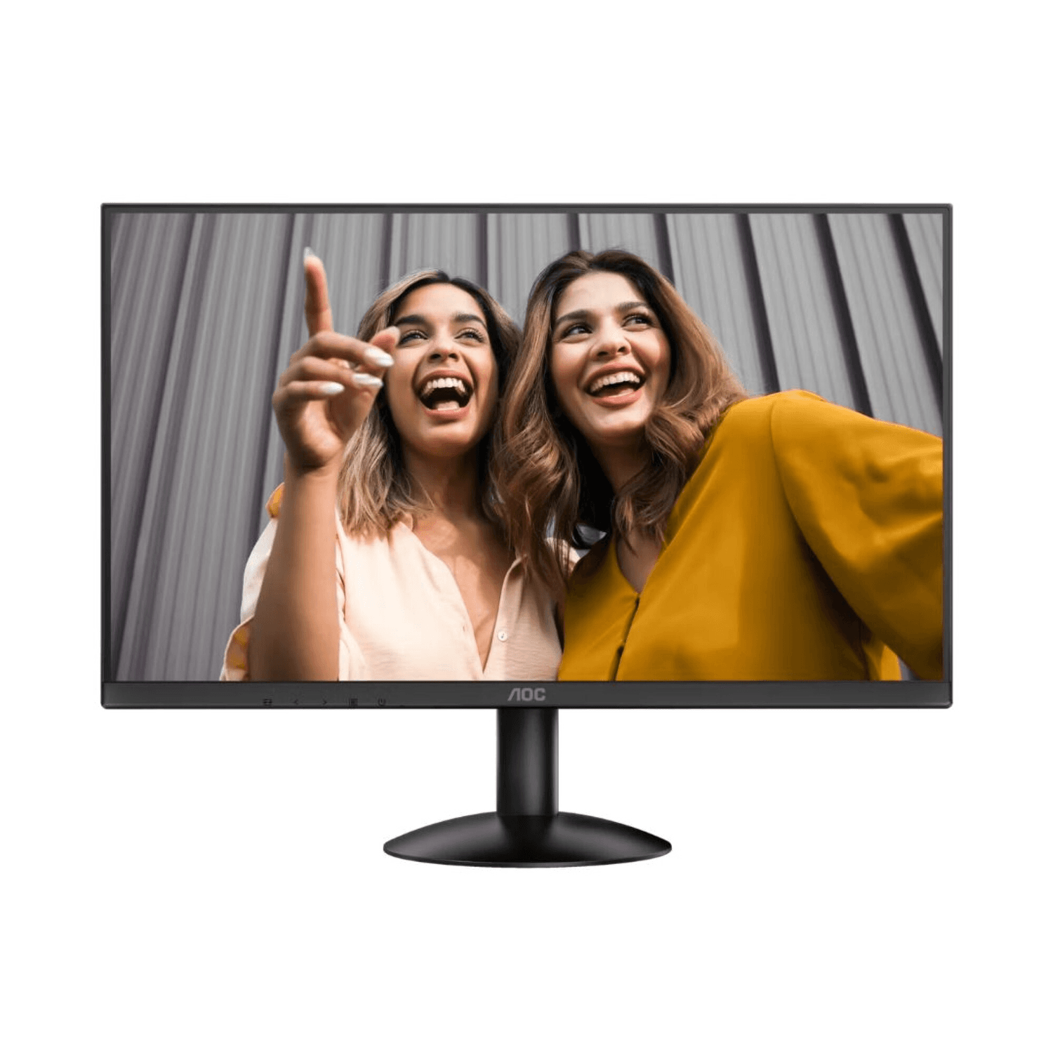 Monitor AOC 22B30HM2 de 22 pulgadas con imagen de dos mujeres