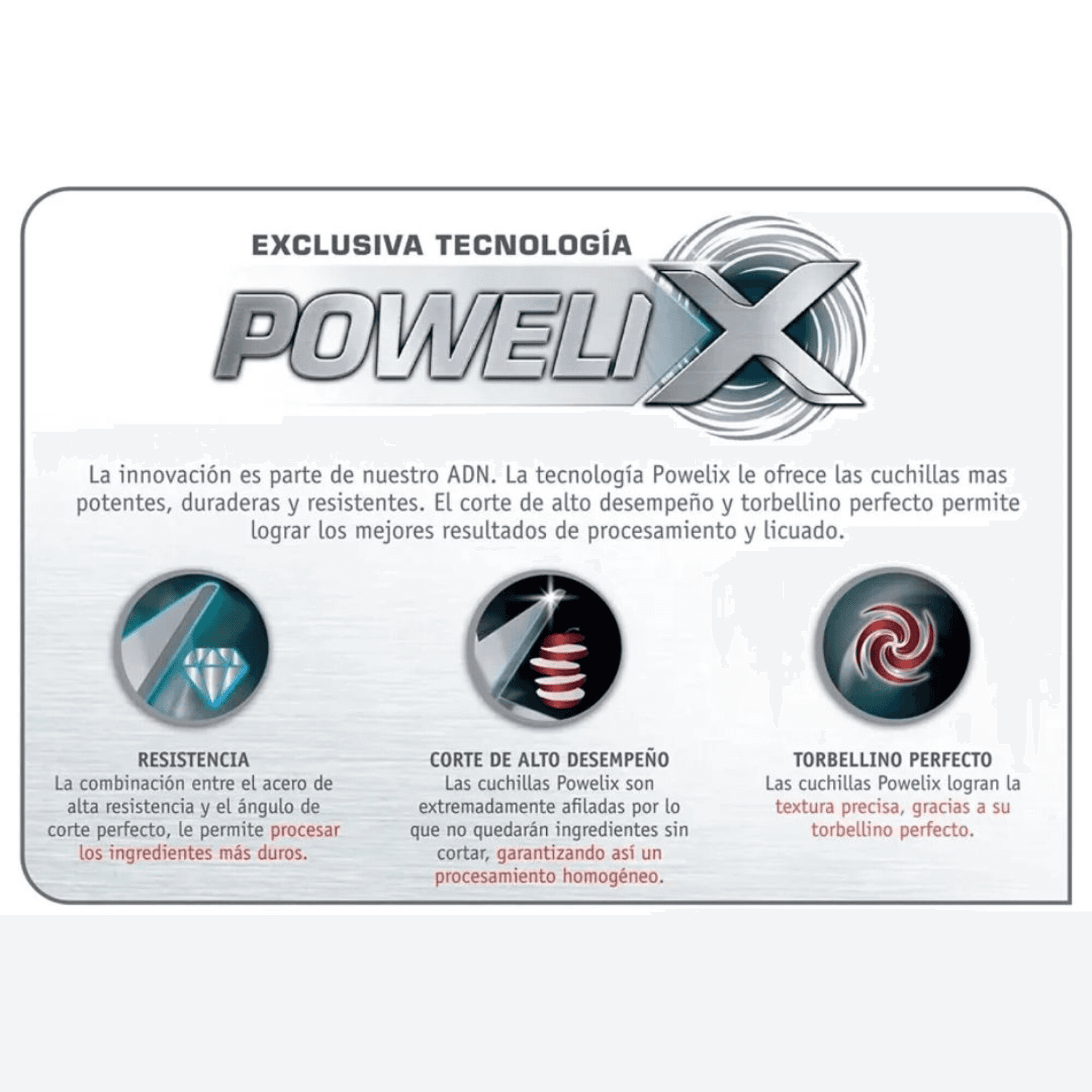 Cuchilla Powelix de la picadora Moulinex AD6011CL