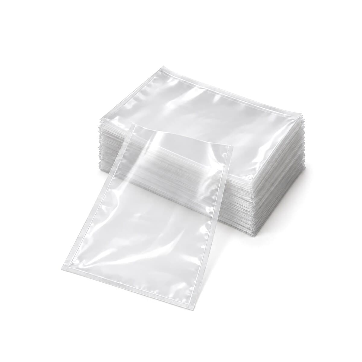 Bolsas lisas para envasado al vacío 17x27 cm 60 µm x 1000 u. | Baudin
