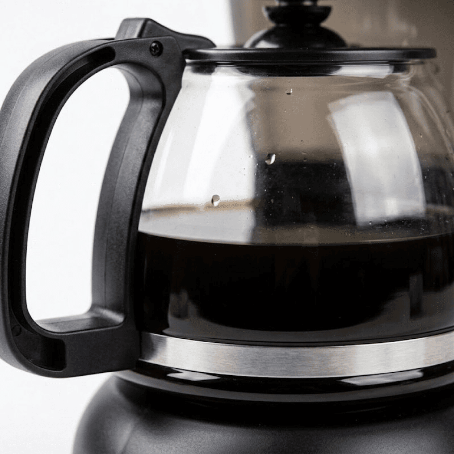 Jarra de vidrio de la cafetera Daewoo CM6316B con café